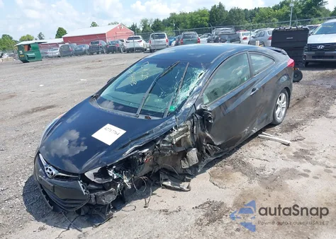 2013 Hyundai Elantra Gs from USA, damaged, VIN KMHDH6AE6DU014003